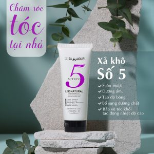 Xả khô tạo kiểu và dưỡng ẩm số 5