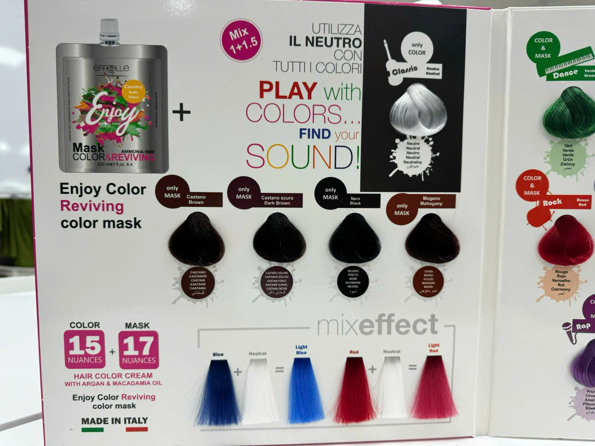 Enjoy color reviving color mark