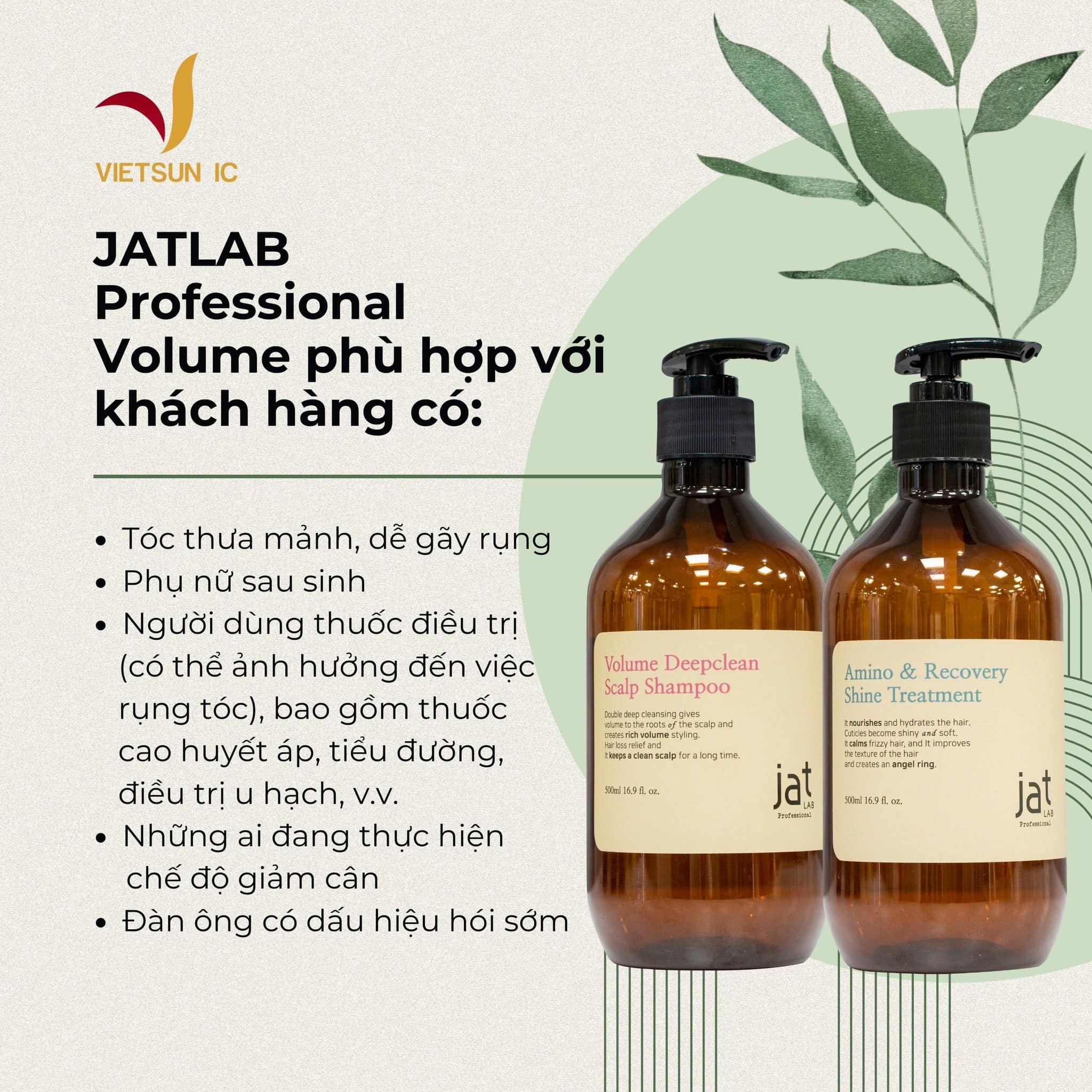 Dầu gội JATLAB Volume Deepclean Scalp