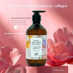 Sữa tắm dưỡng ẩm sáng da nước hoa mềm dịu JATLAB