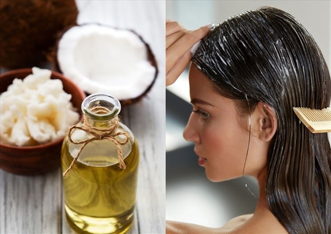 Có nên ủ tóc bằng dầu dừa qua đêm không?